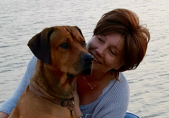 Akani of the pride Land mit seiner Besitzerin Nathalie Kuijt